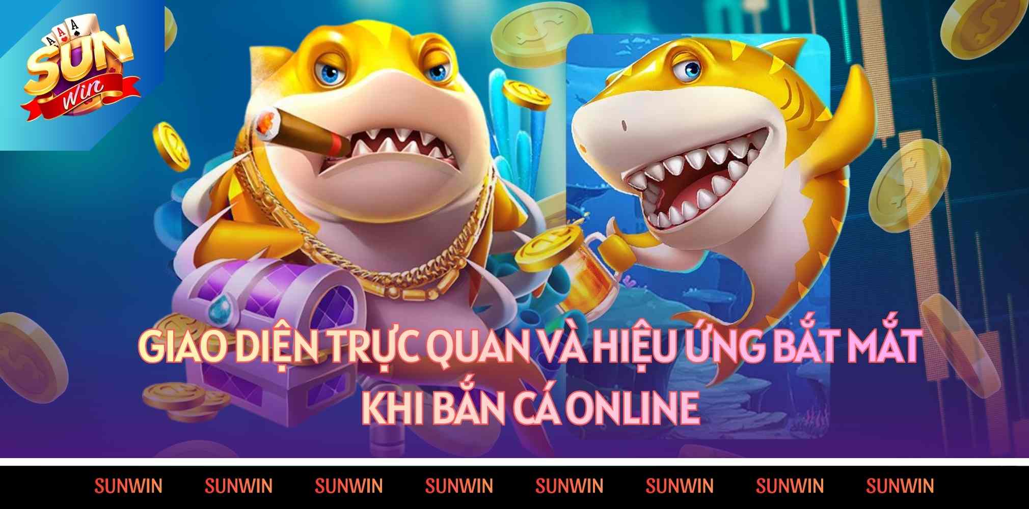 Bắn Cá Online – Hướng Dẫn Chơi Thông Minh 2026 2 Giao diện trực quan và hiệu ứng bắt mắt khi Bắn cá online